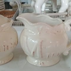 sugar bowl and milk chug