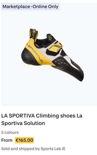 Sportiva Solution Climbing Shoes UK8