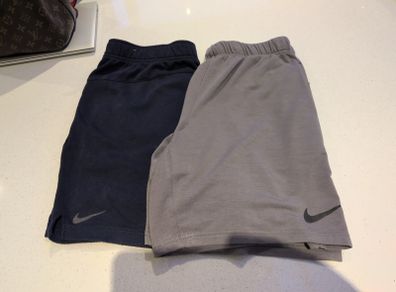 2 Nike shorts large