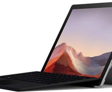 Microsoft Surface Pro 7 Tablet Silver 1866 Intel I7 16GB RAM 256GB SSD Win 11 Pro