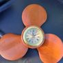 Rustic Vintage Propeller Clock Image 2
