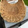 Wicker log basket. 27in long Image 3