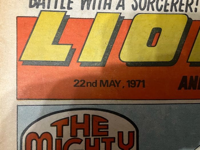 Comic: 'Lion And Thunder' (22nd May 1971)