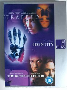 Trilogy Movie Mystery Boxset (Trapped, Identity, The Bone Collector [Movie DVD]