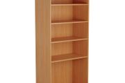 Open Bookcase 1800mm High - 5 Level
