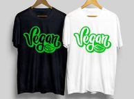 main image for ad Vegan Typography T-Shirt