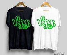 Vegan Typography T-Shirt