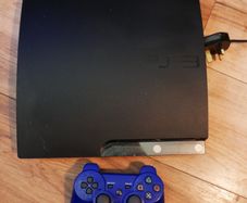 Sony PlayStation 3 Slim 120GB Console with Controller (System Software 4.91)