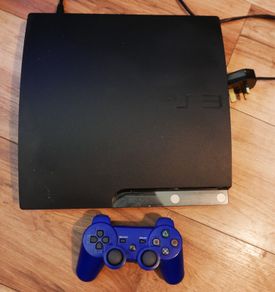 Sony PlayStation 3 Slim 120GB Console with Controller (System Software 4.91)