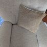 Three seat Cream Couch and Two Armchairs Image 2