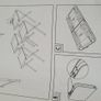 Folding Camping Table Set with 4 Stools Image 5