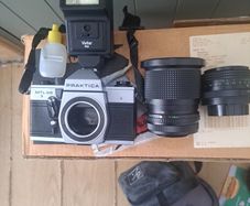camera old Praktica MTL 50 camera