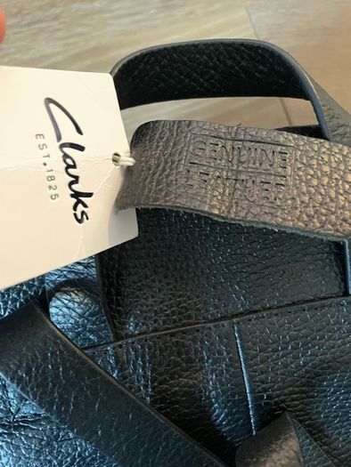 Women's bag backpack Clarks Genuine leather black colour Brand new