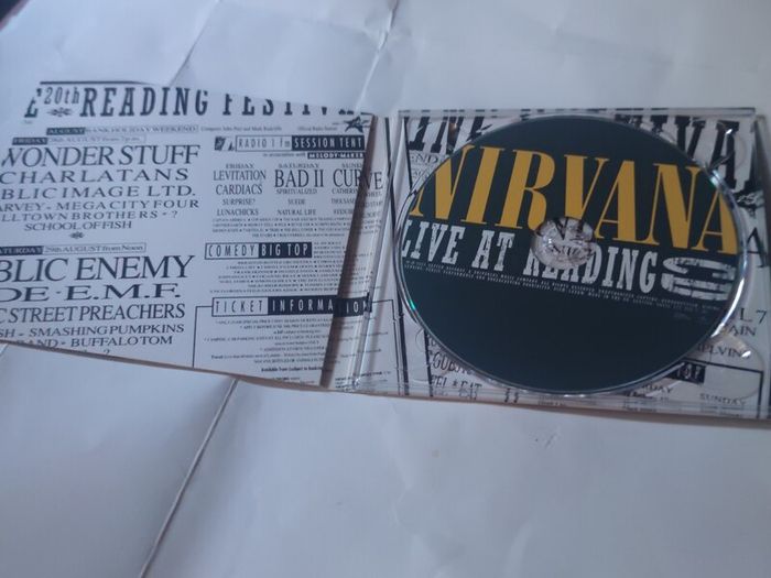 NOS Nirvana Live at Reading Cd