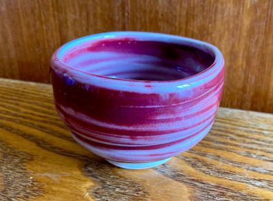 Oxblood porcelain bowl