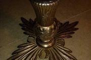 Silver plated candle holder