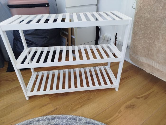 Shoe rack.