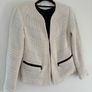 Sandro knitted ivory blazer Image 2