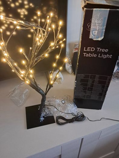 LED tree table light