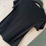 Punt Roma Womans T-shirt Top In Black With Caged Collar Cut Out At Front Size S Small Image 5