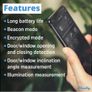 Shelly BLU Door/Window White, Bluetooth door and window sensor Image 3