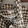 jacket bnwt brown check herringbone Shacket jacket size large Image 5