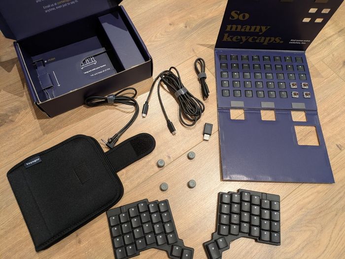 ZSA Voyager Ergonomic Mechanical Keyboard
