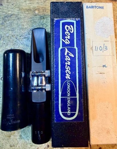 Berg Larsen Baritone Vitage Ebonite Mouthpieces