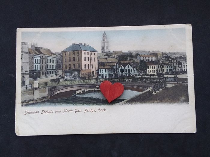 Ireland Postcard : Shandon Stepple and North Gate Bridge , Cork - 1900s