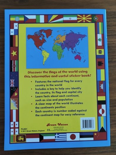 Flags Of The World Sticker Book For Sale in Ballyboughal, Dublin from ...