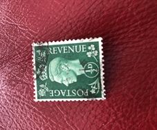 Old British stamp