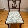 8 Vintage Duncan Phyfe Style Harp Kitchen/Dining Chairs 1920s Image 4