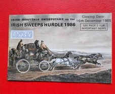 1986 Irish Sweeps Hurdle Tickets