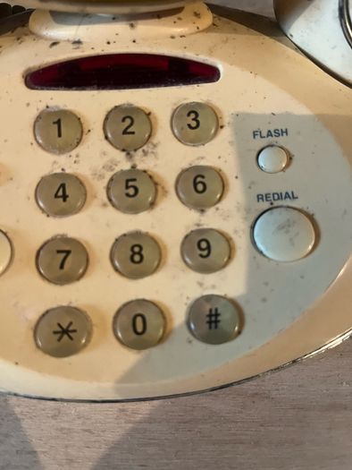 2 retro house phones . One lead missing. Easy to purchase.
