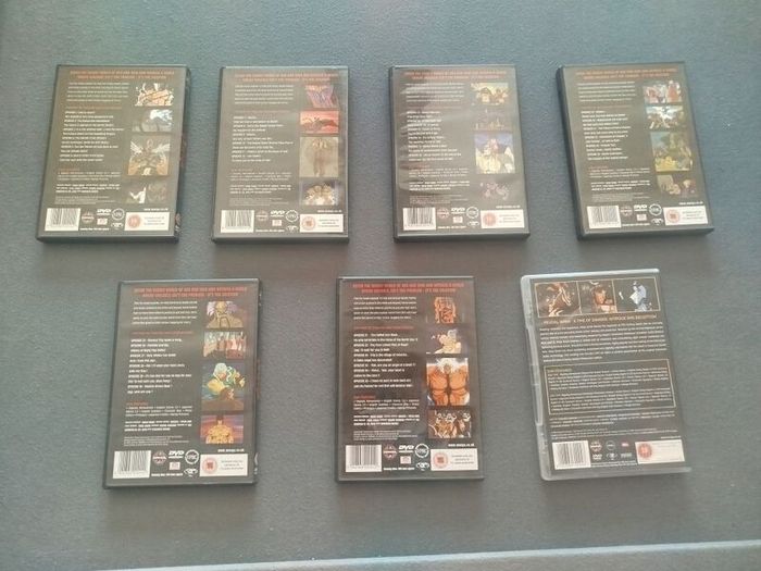 Fist of the North Star TV Series Volumes 1-6 & Ninja Scroll DVD Bundle - Classic Anime