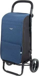 Carlett 2 Wheel Trolley 201 Denim Blue