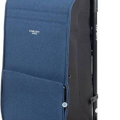 Carlett 2 Wheel Trolley 201 Denim Blue