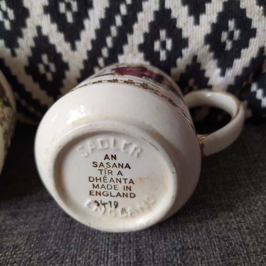 1937 to 1947 Sadler, jug & sugar bowl