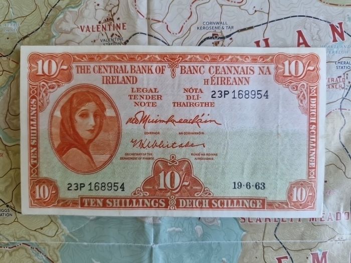 10 Shilling Lady Lavery