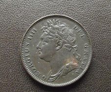 1822 Great Britain. George IV. Copper Farthing. Superb Condition!