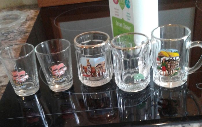 Vintage Glasses & other items
