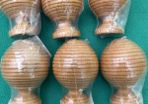 Wooden Honeycomb Knobs