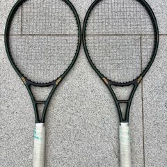 2 x Prince Graphite Oversize POG Grip 4 tennis rackets