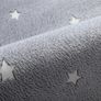 Rug Glow in The Dark Large Soft Rug for Bedroom Living Room Washable Carpet Home Decor Little Gray Star 120x60cm (FREE POSTAGE) Image 3
