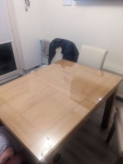 Dining table and chairs