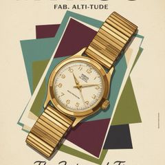1960s Gold Mirus Watch