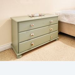 Chest of drawers and bedside locker