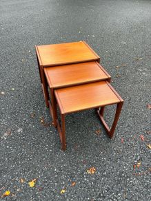 Retro Vintage G Plan Quadrille nest of tables c1970