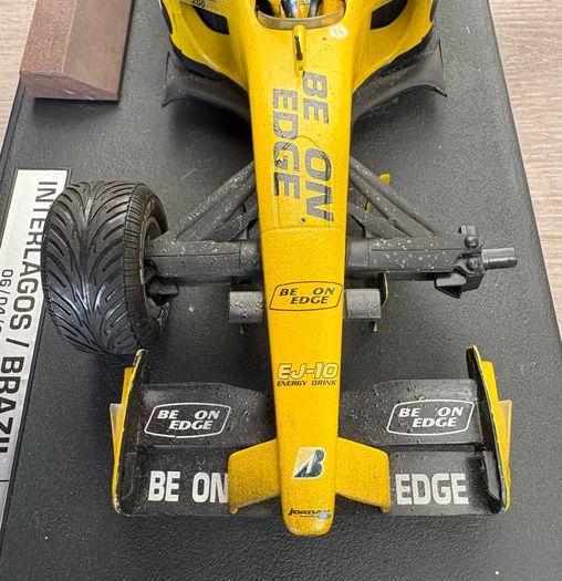 F1 Jordan EJ13 (Inc Part of Real Car) Model 1:18