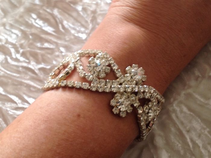 Stunning Vintage Diamonte Bracelet